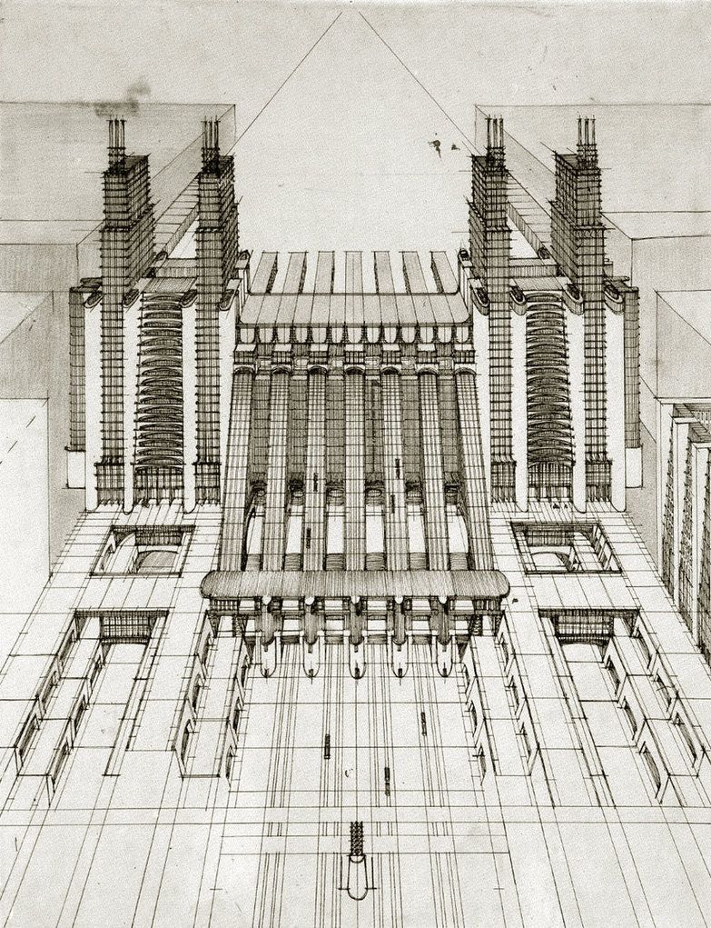 La Citta Nuova–Antonio Sant’Elia–1914