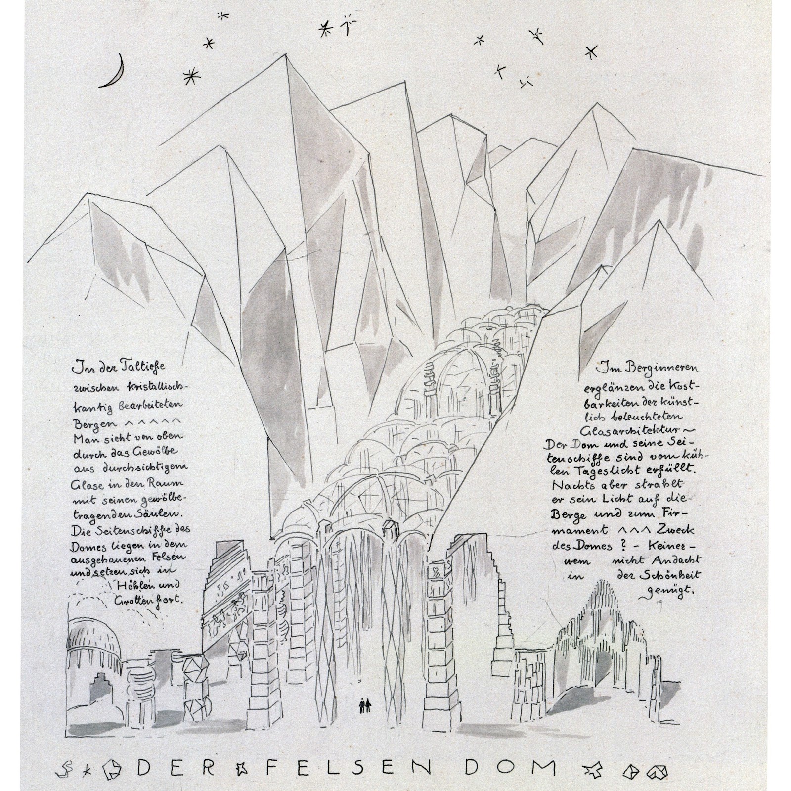 Alpine Architektur–Bruno Traut–1917