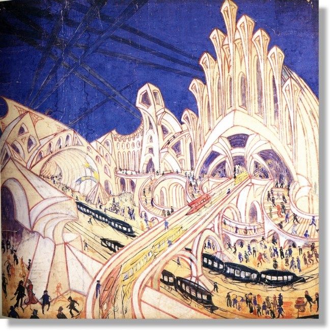 The fantastic City–Virgilio Marchi–1919