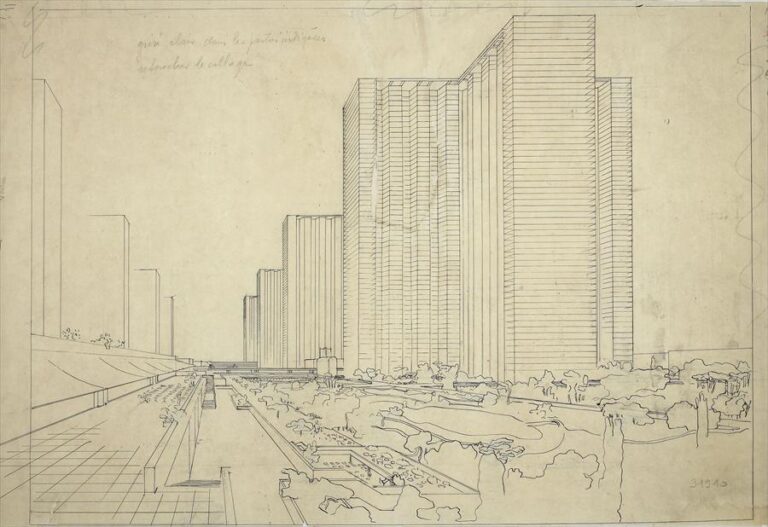 Plan Voisin pour Paris–Le Corbusier–1922