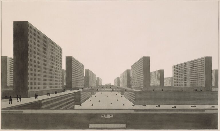 Hochhausstadte–Ludwig Karl Hiberseimer–1924