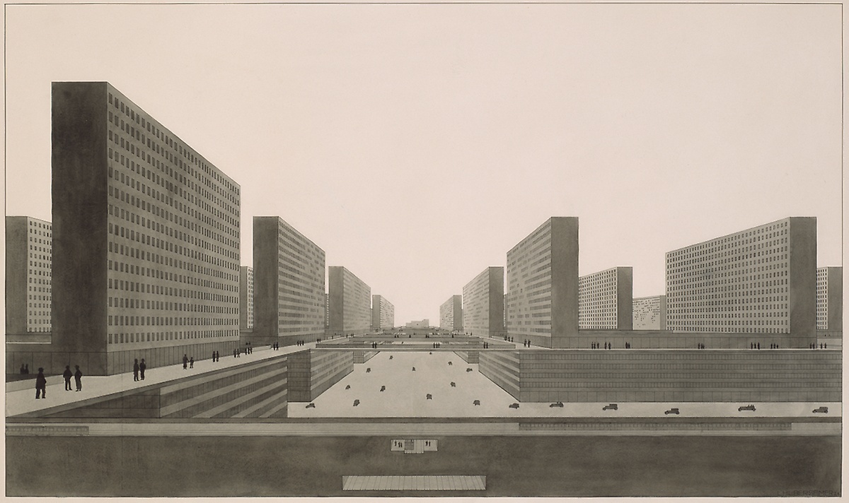 Hochhausstadte–Ludwig Karl Hiberseimer–1924