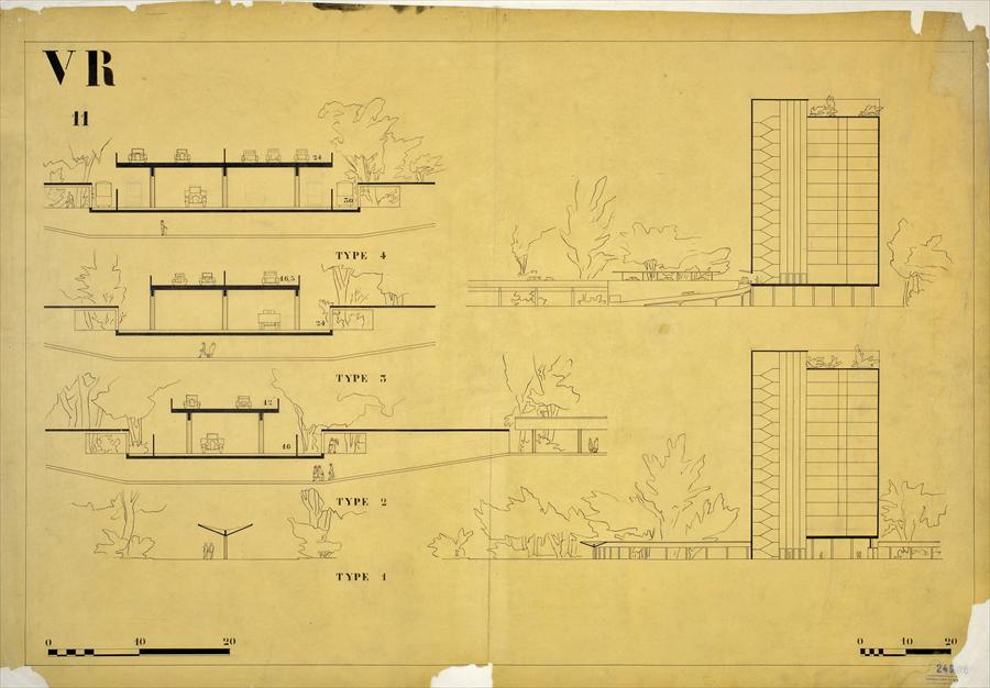 La Ville Radieuse–Le Corbusier–1930