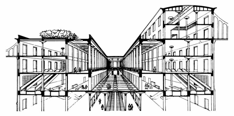 The Arena District of Milan–Giuseppe de Finetti–1933