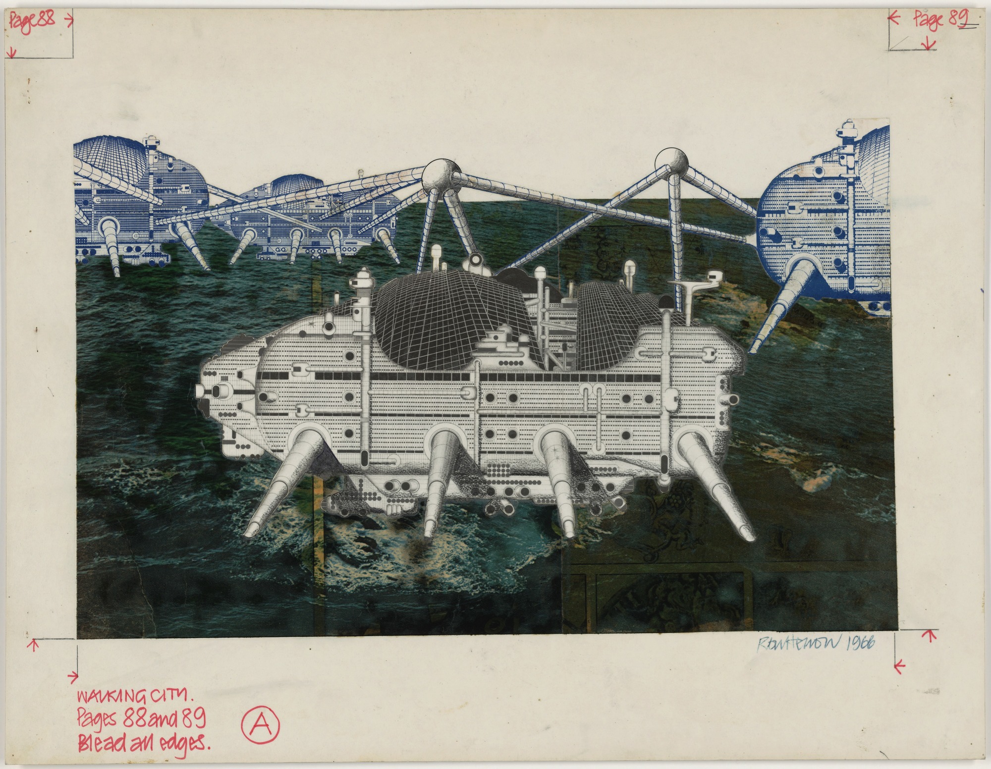 Walking City–Ron Herron–1966