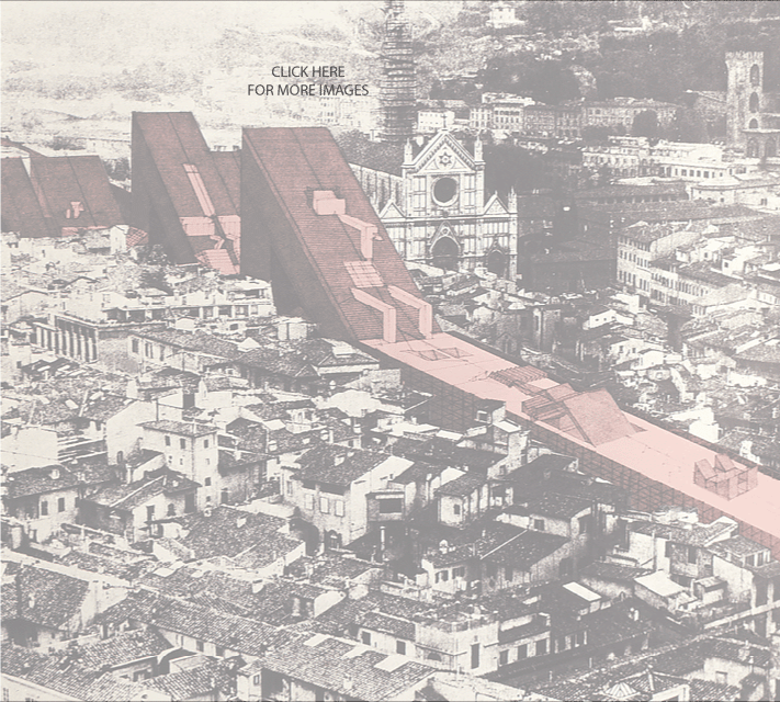 Linear City Florence–Giuliano Fiorenzoli–1968