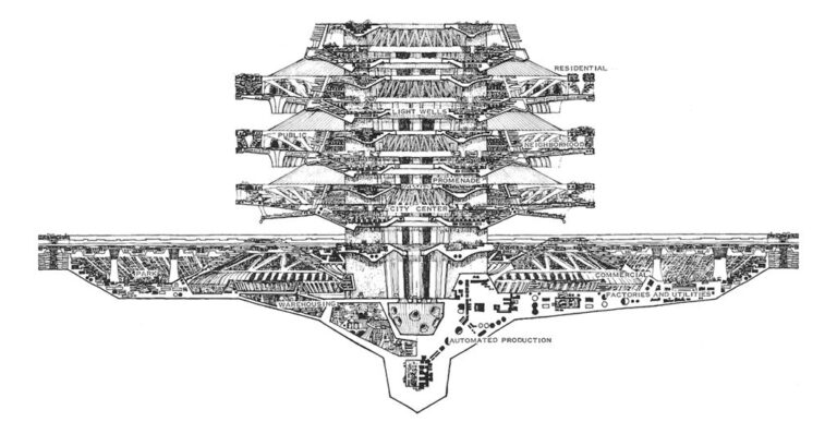 Babel II–Paolo Soleri–1969