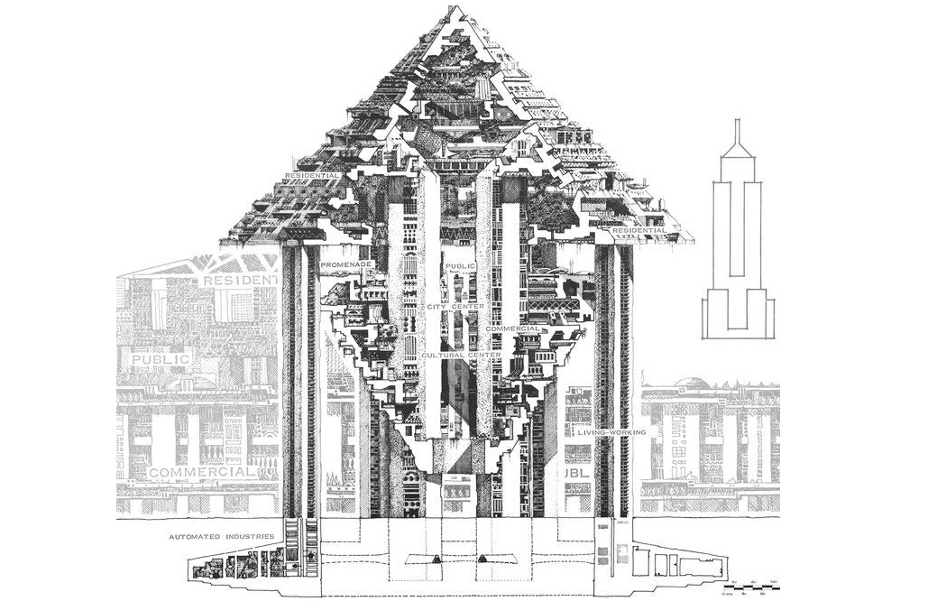 Hexahedron–Paolo Soleri–1970