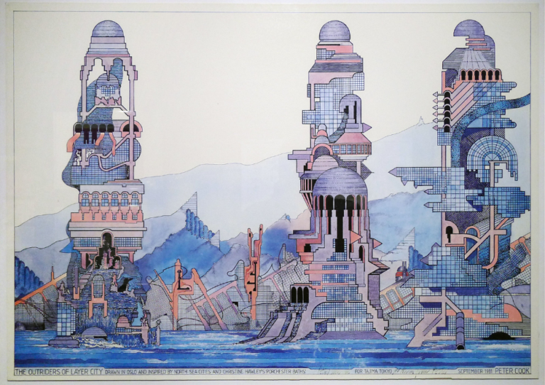The Outriders of Layer City–Peter Cook –1981