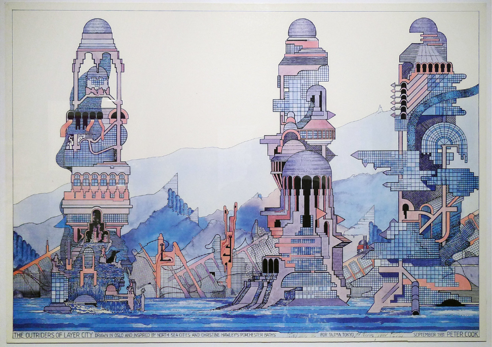 The Outriders of Layer City–Peter Cook –1981