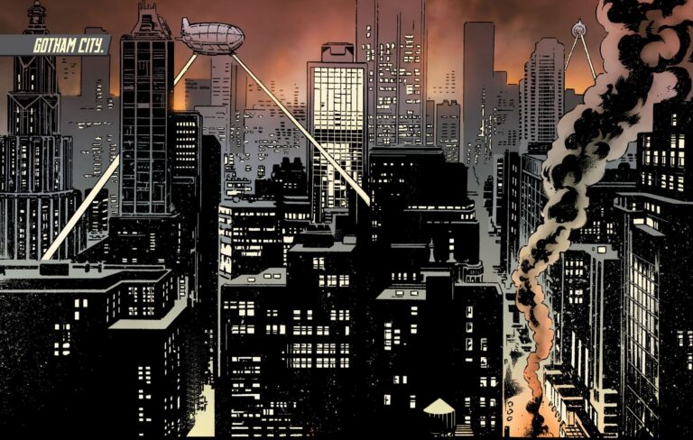 Gotham in Batman–Jeph Loeb and Jim Lee–1989